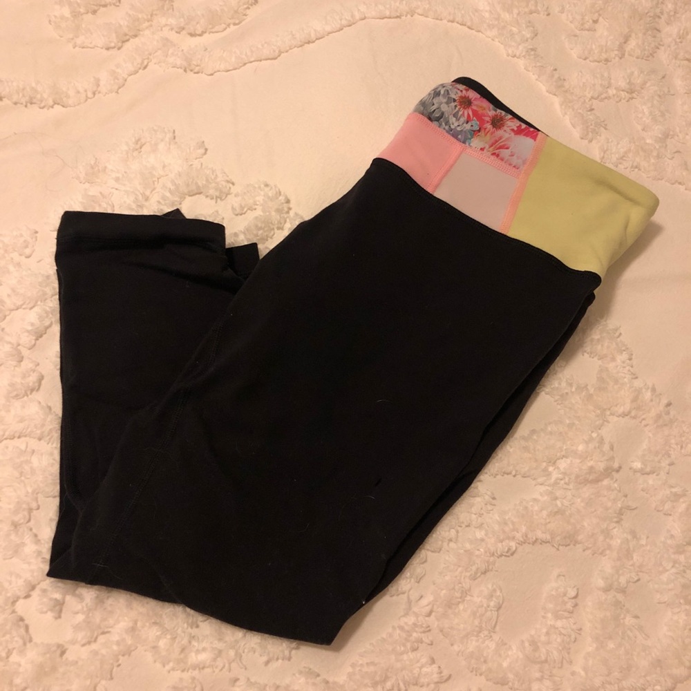 Lulu lemon cropped leggings